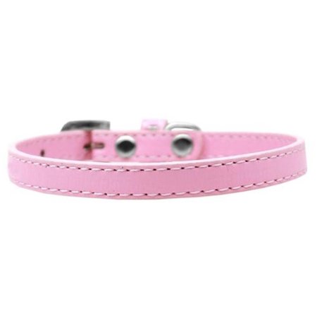 UNCONDITIONAL LOVE Omaha Plain Puppy CollarLight Pink Size 8 UN797178